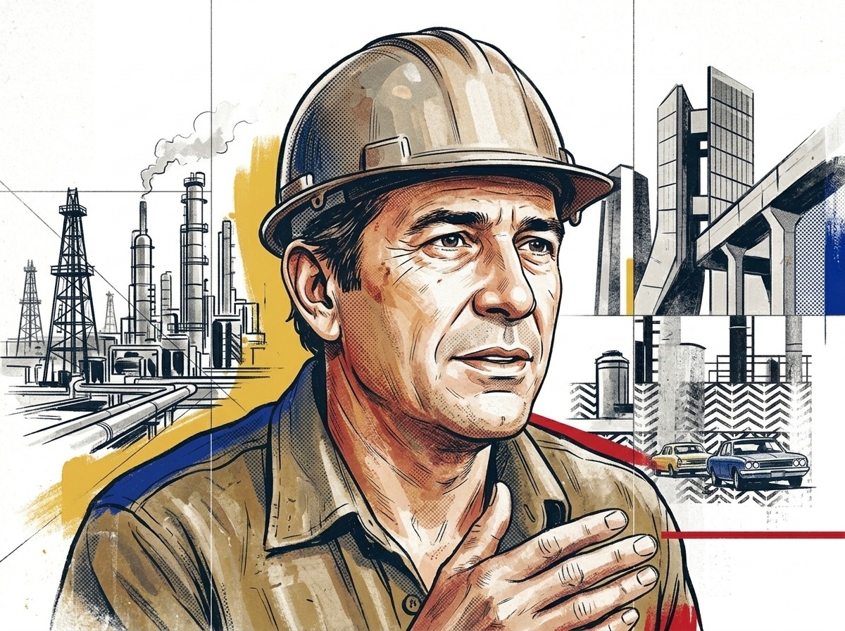 Ilustración editorial para ¿Dónde quedó el dinero de la Venezuela saudita?