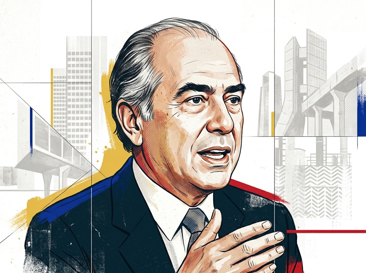 Ilustración editorial para Carlos Andrés Pérez: modernización, poder y ruptura